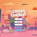 going under low poly flat graphic seattle indie game procedurally generated rogue lite dungeon crawler title screen