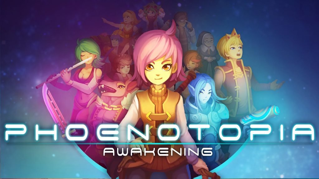 phoenotopia awakening pixel art pink hair indie game gameplay