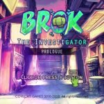 BROK the investigator interactive fiction visual novel anthro detective indie game cartoon animated