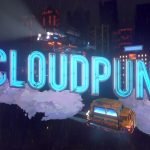 cloudpunk voxel sky city taxi cyberpunk indie game