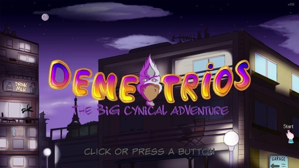 demetrios funny visual novel interactive fiction