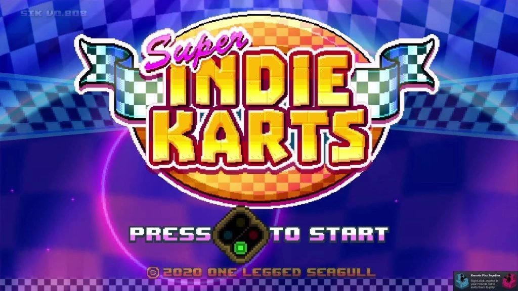 super indie karts racing game