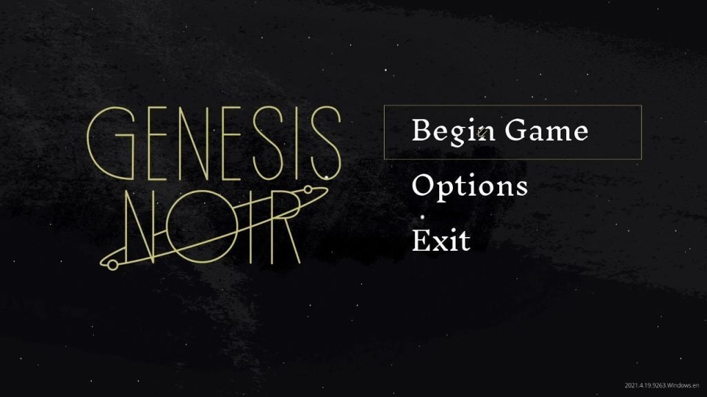 genesis noir big bang
