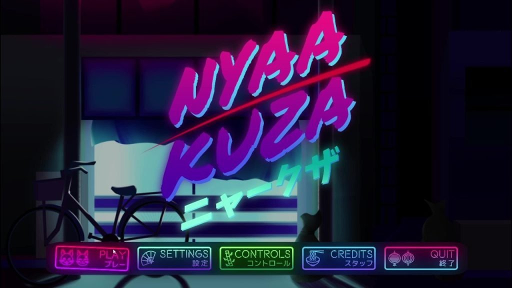 nyaa-kuza title screen