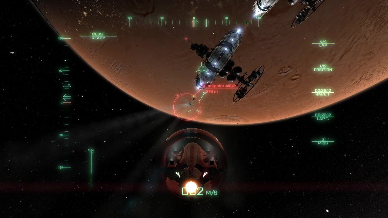 mars spaceship game