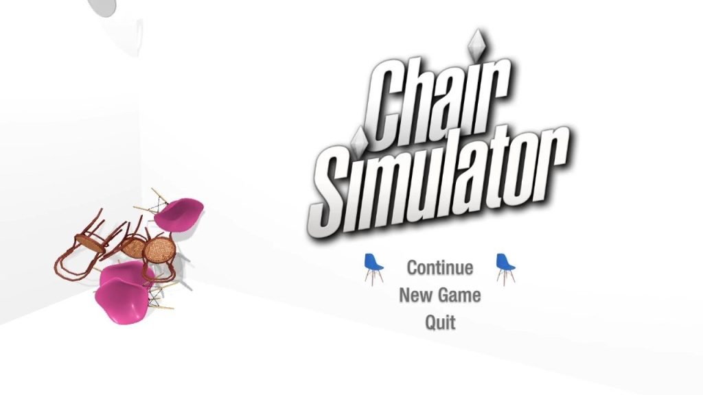 Chair Simulator Title Screen