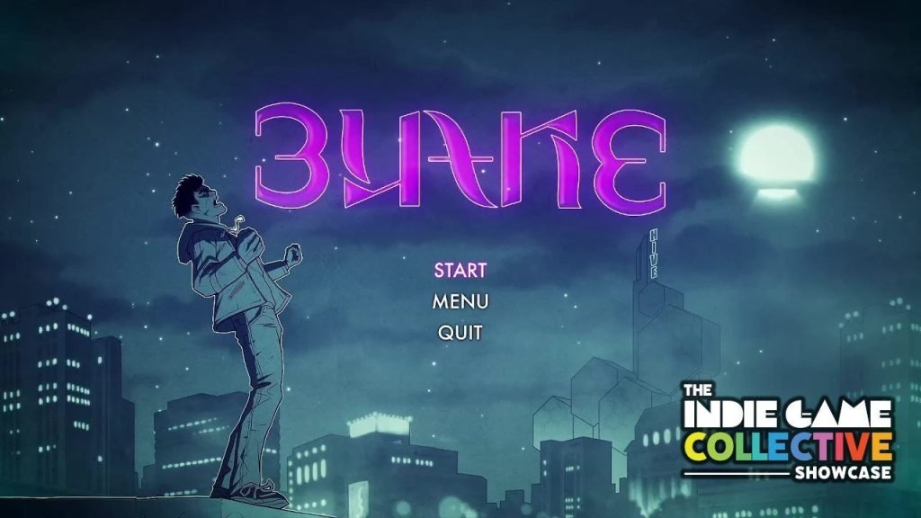 Blake is a Colorful Grit Filled Cyberpunk Visual Novel