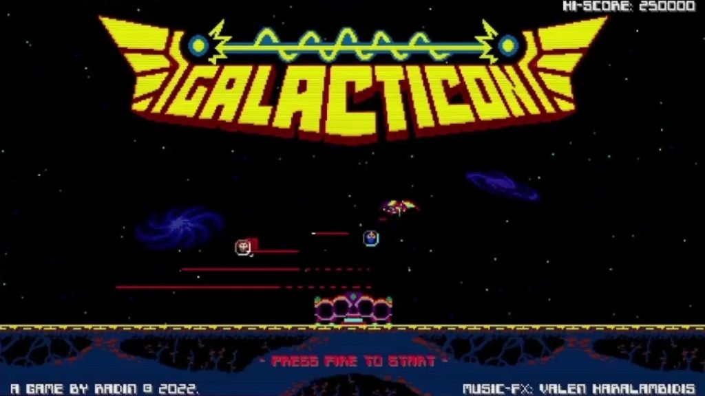 Galacticon Really Plays Like an Old Arcade Cabinet Style Game