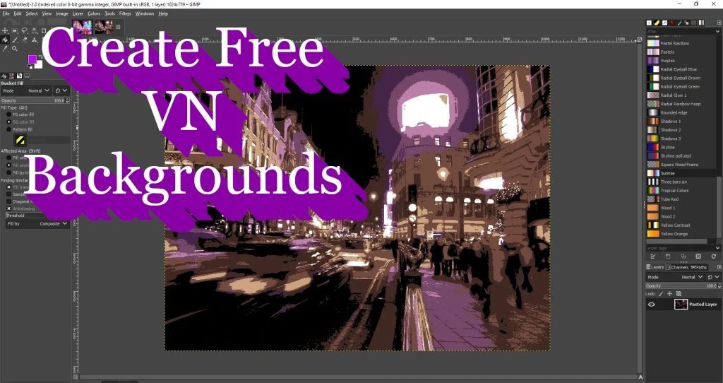 Visual Novel Background Creation Can Be Easy and Free