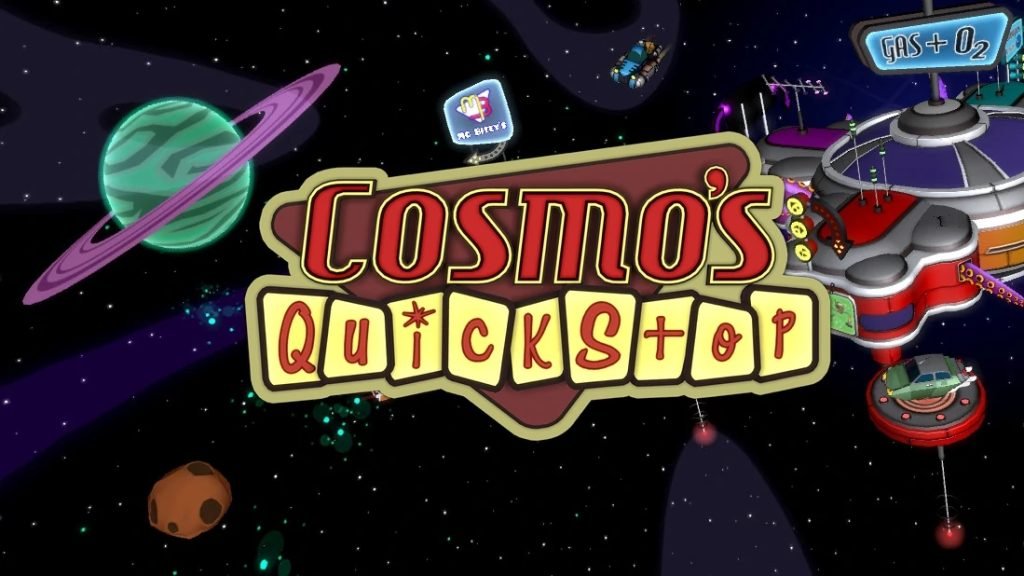 Cosmo's Quickstop Game Logo