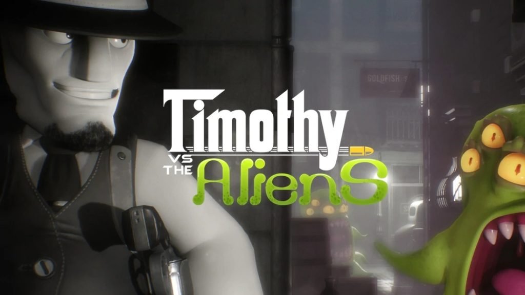 Timothy vs the Aliens Logo