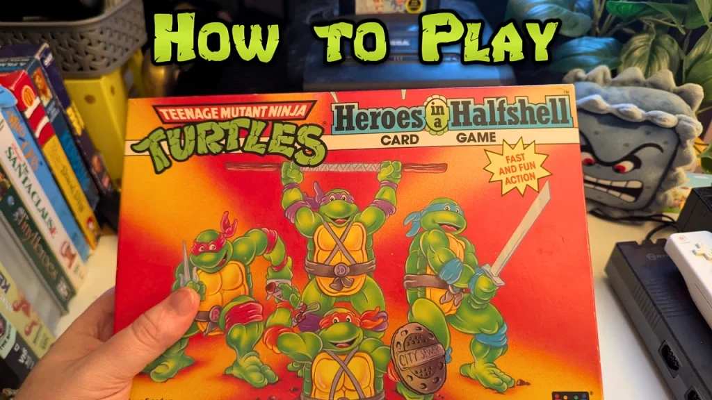 How to to Play Teenage Mutant Ninja Turtles Heroes in a Half Shell Card Game (1990)
