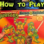 How to to Play Teenage Mutant Ninja Turtles Heroes in a Half Shell Card Game (1990)