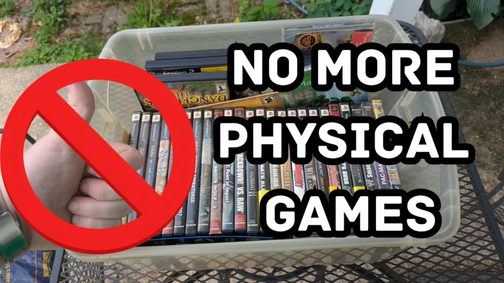 sony is ending physical games what does this mean